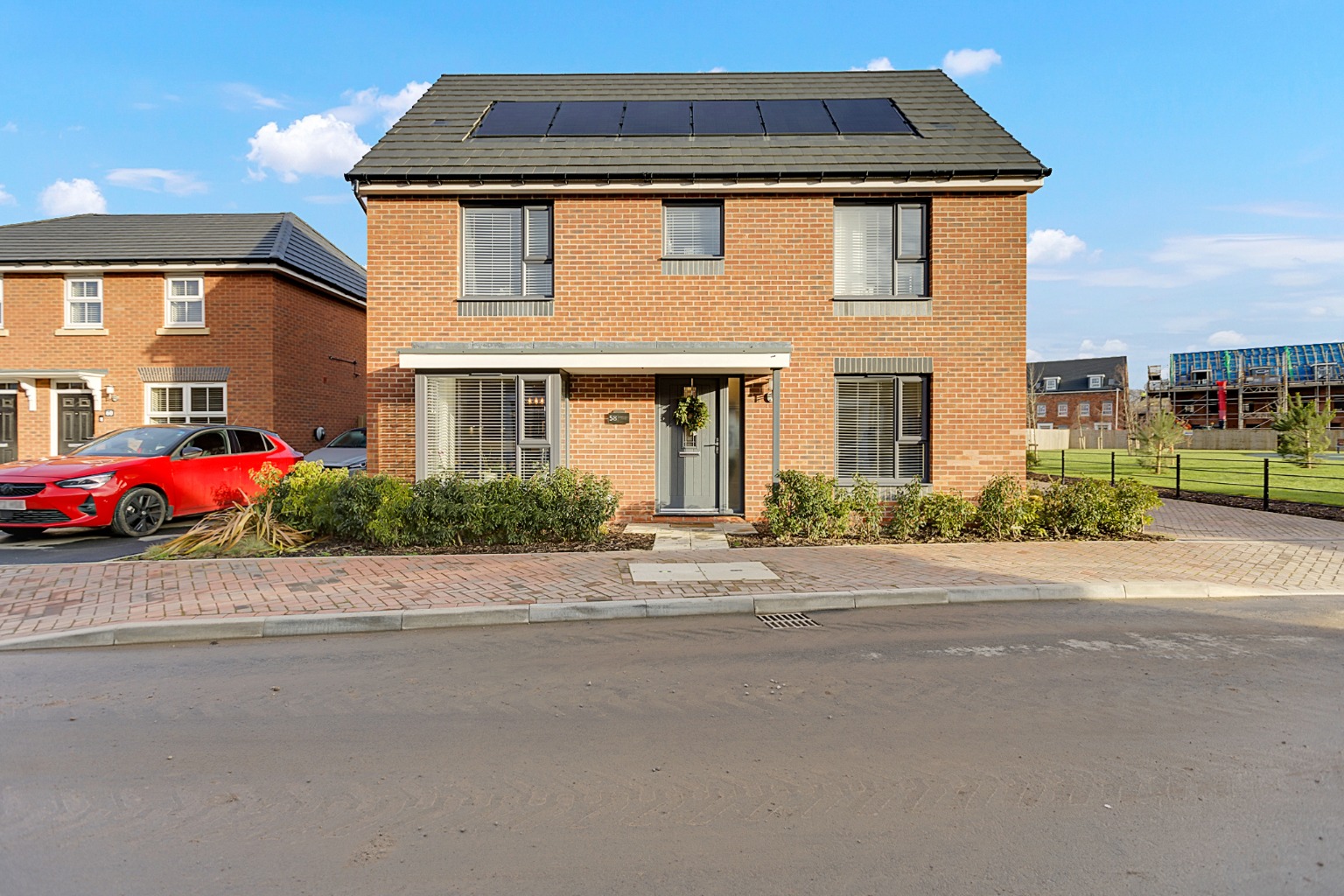 A stylish and energy-efficient four double bedroom detached home, offering modern open-plan living.