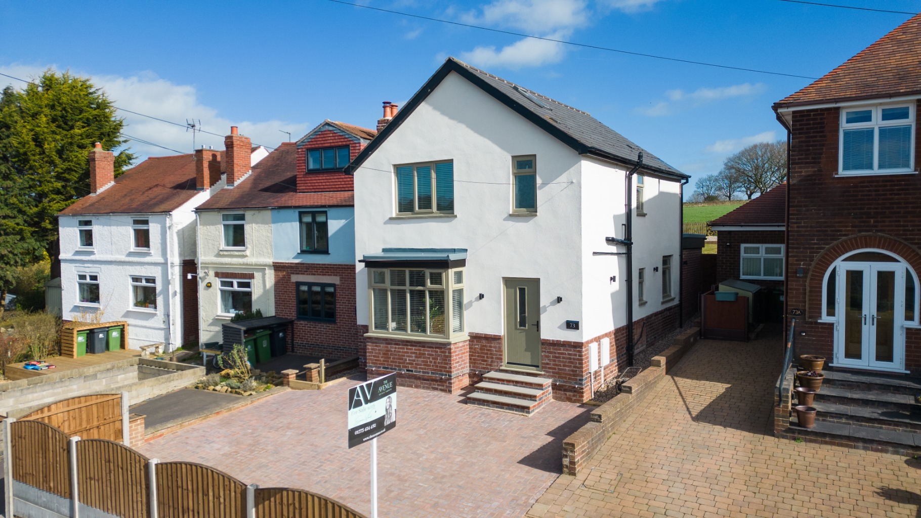 Stunning, Fully Renovated, 3-Bed Detached Home in Ambergate with Countryside Views