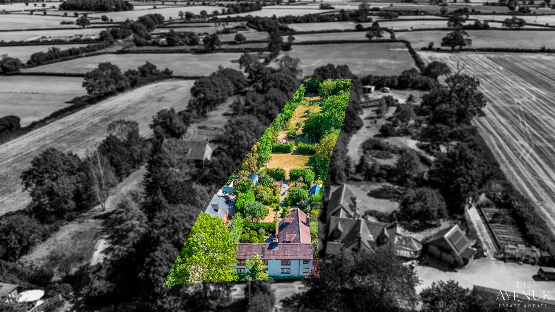 A Hidden Village Home with Almost an Acre of Gardens in the Heart of Ratcliffe Culey