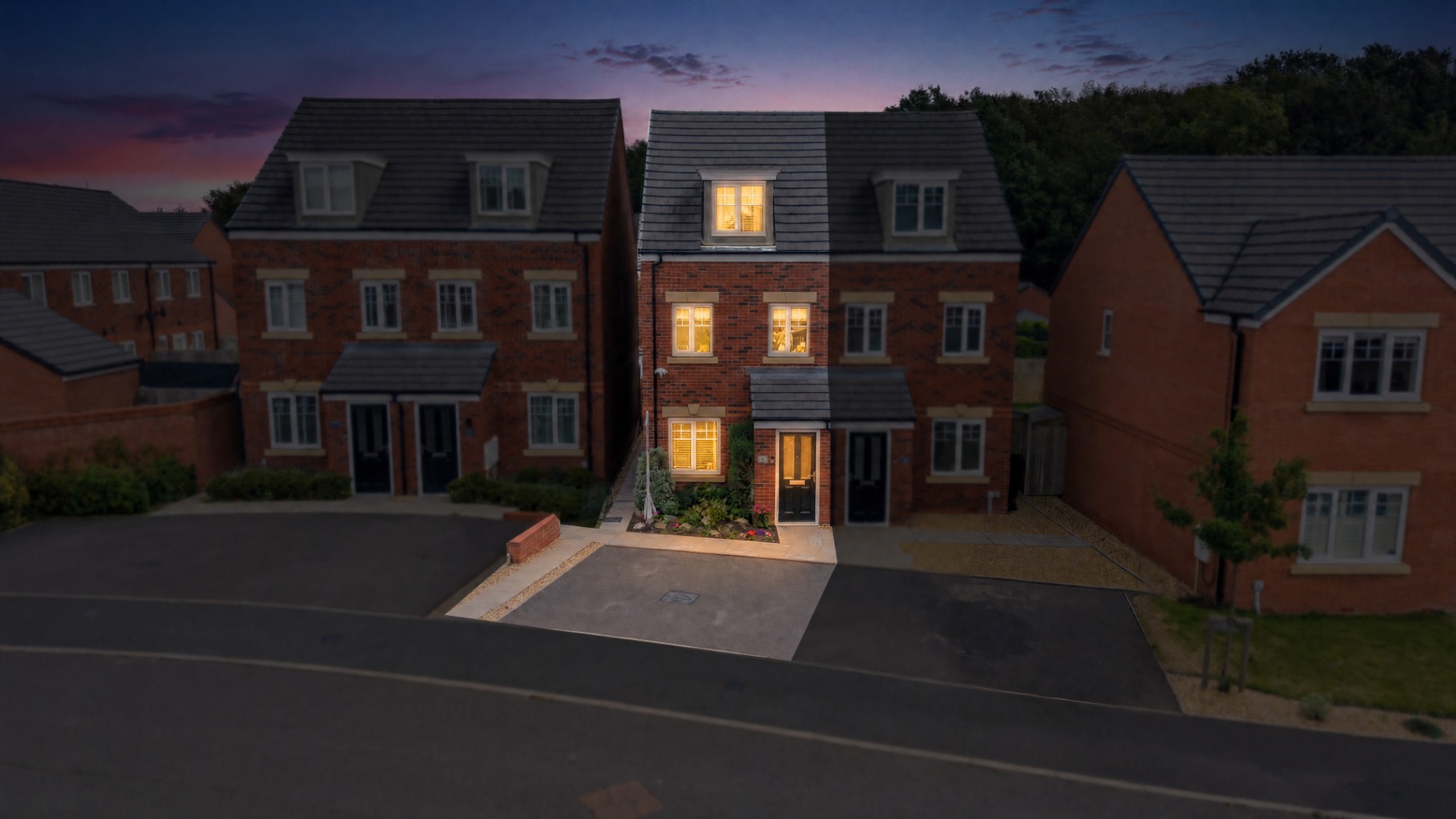 Impressive 3-Bed Three-Storey Home with Landscaped Garden & EV Charging Point in Norton Canes