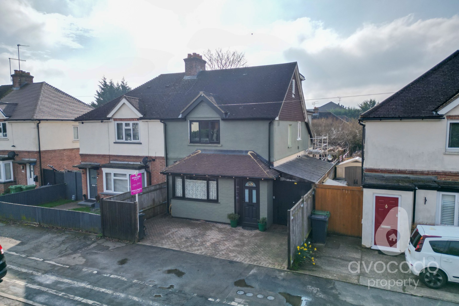 An extended 4/5 bedroom semi-detached family home offered for sale with no onward chain.