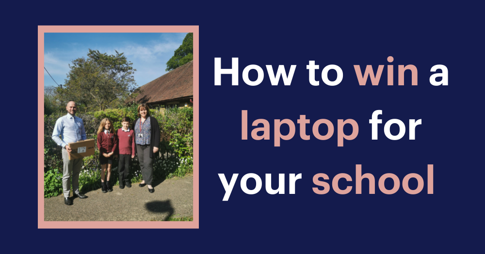 How to win a laptop for your school How to win a laptop for your school