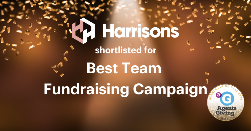 Harrisons shortlisted for Agents Giving charity award