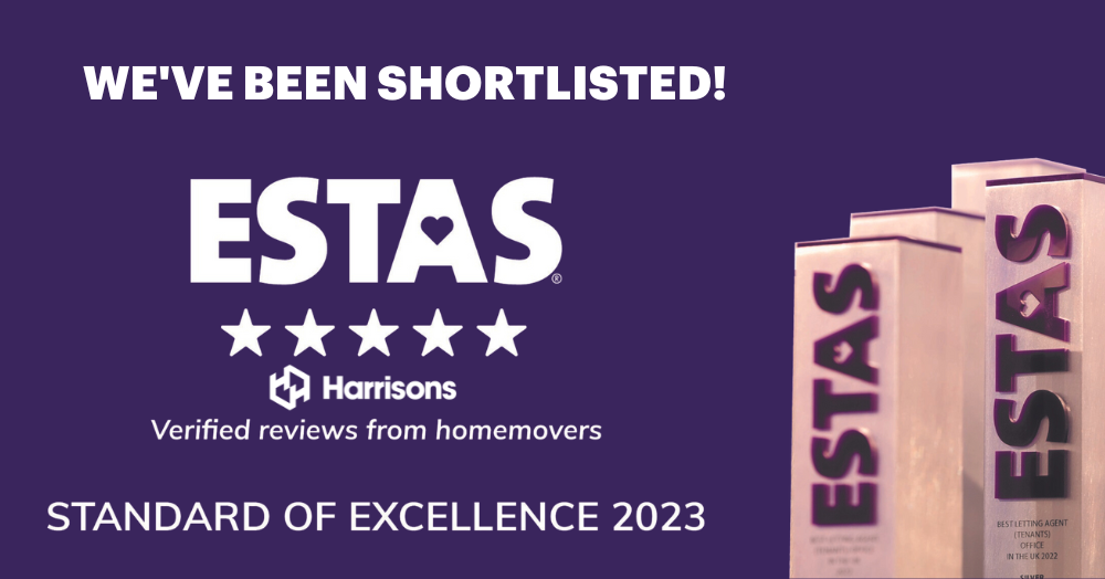We've been shortlisted for the ESTAS