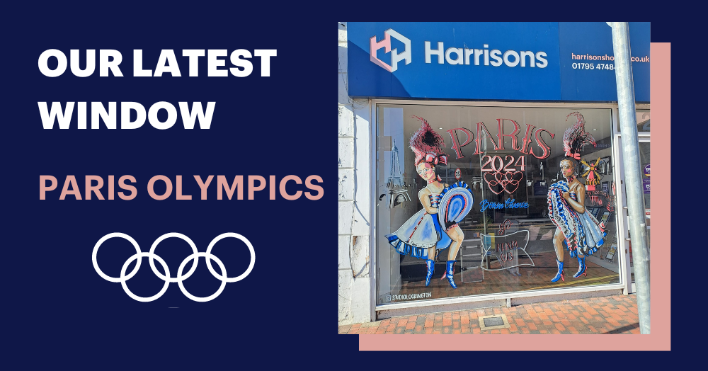 Our Latest Window - The Paris Olympics