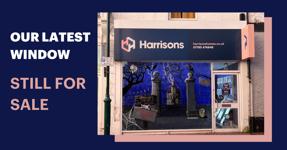 Still For Sale - Our Halloween Window