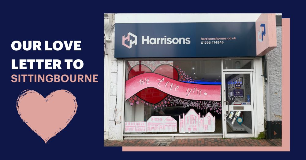 Love is in the air on Sittingbourne High Street