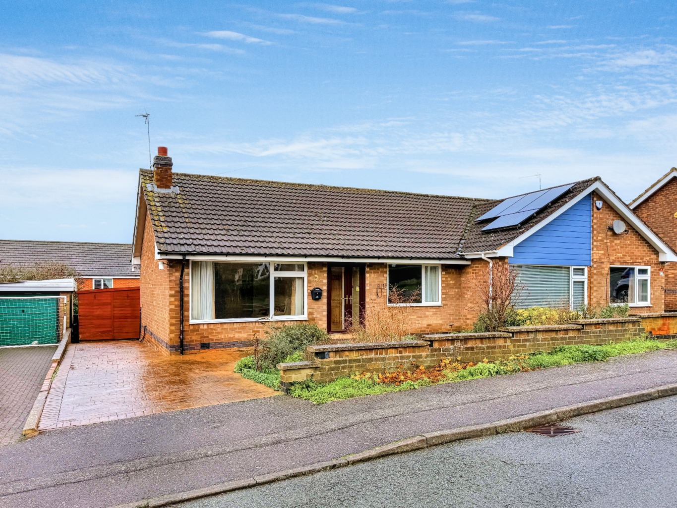 Two Bedroom Semi Detached Bungalow For Sale in Crick
