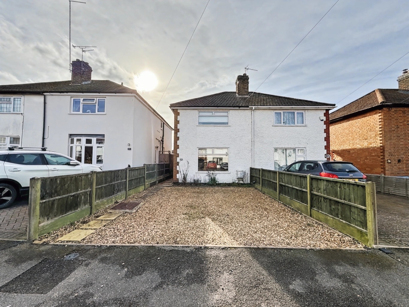 Two Bedroom Semi Detached Property For Sale In Southfields Rugby.