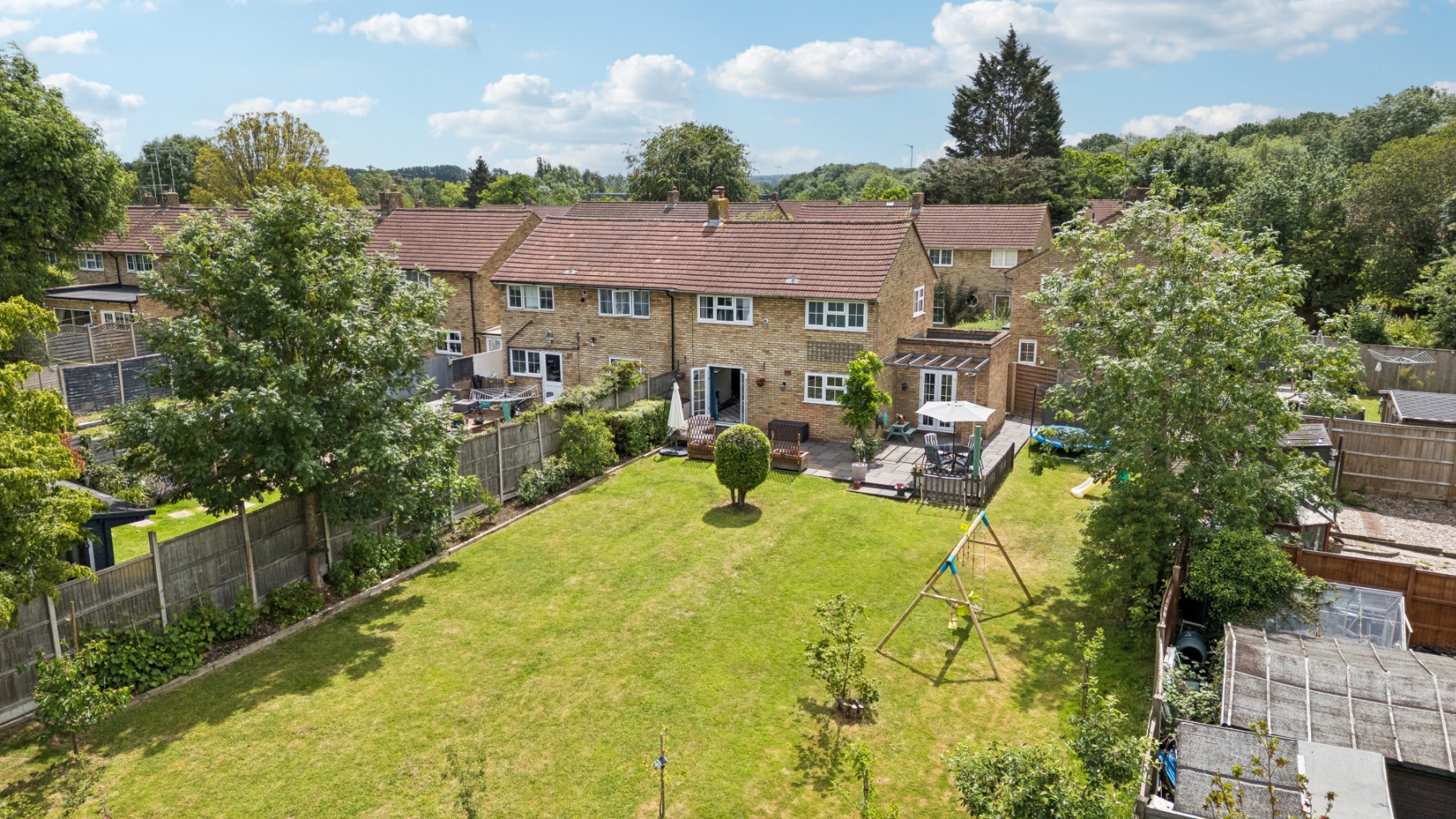 Spacious family home with beautiful rear garden and potential to extend further STPP