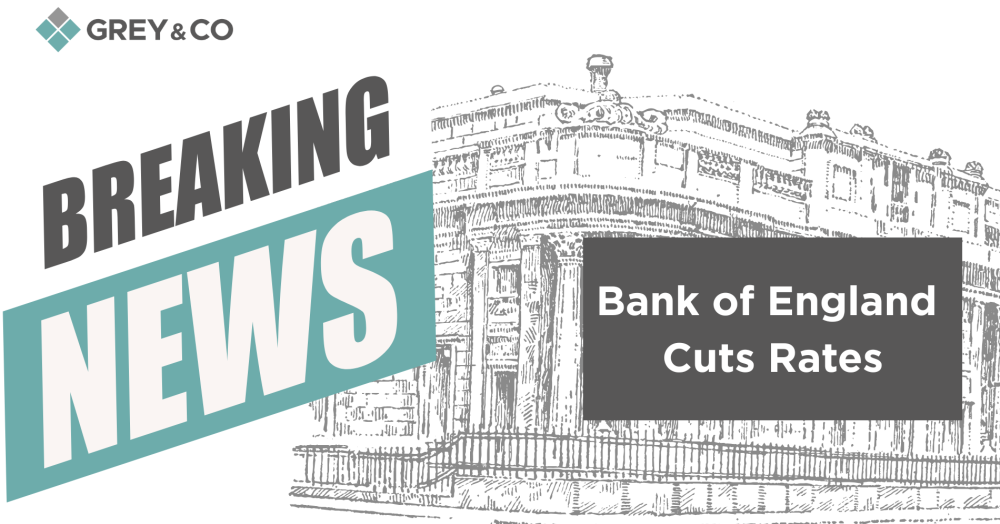 Bank of England Cuts Base Rate to 4% Bank of England Cuts Base Rate to 4%