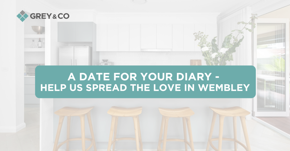 A Date for Your Diary - Help Us Spread the Love in Wembley