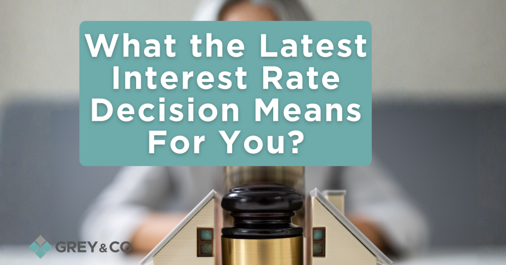 What Today's Interest Rate Decision Means for You