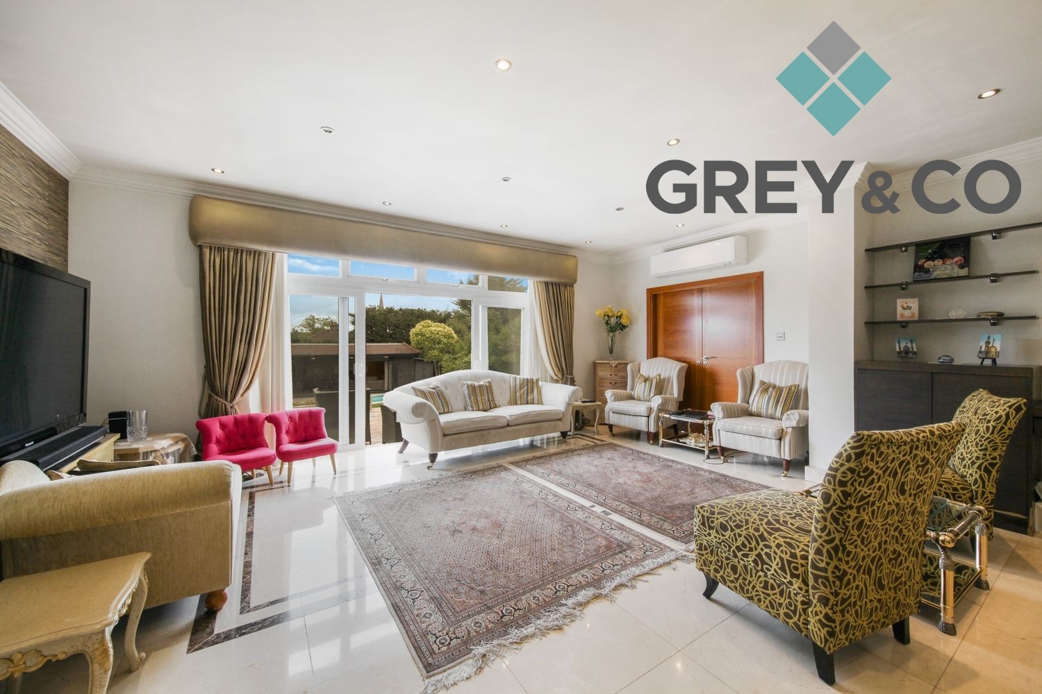 Exceptional Six-Bedroom Detached Family Home with Pool in Wembley's Gated Enclave property first image