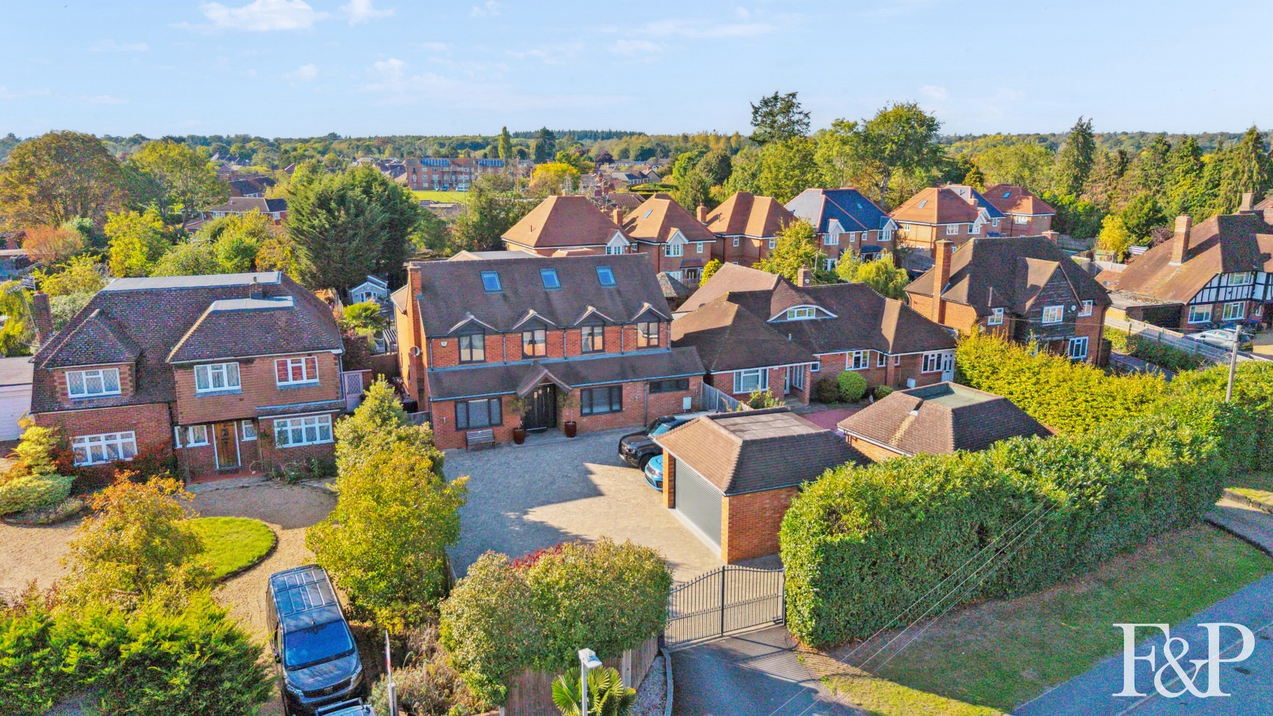 Exceptional 7 Bedroom Family Home with Luxury Interiors, Garden Leisure Suite & Double Garage.