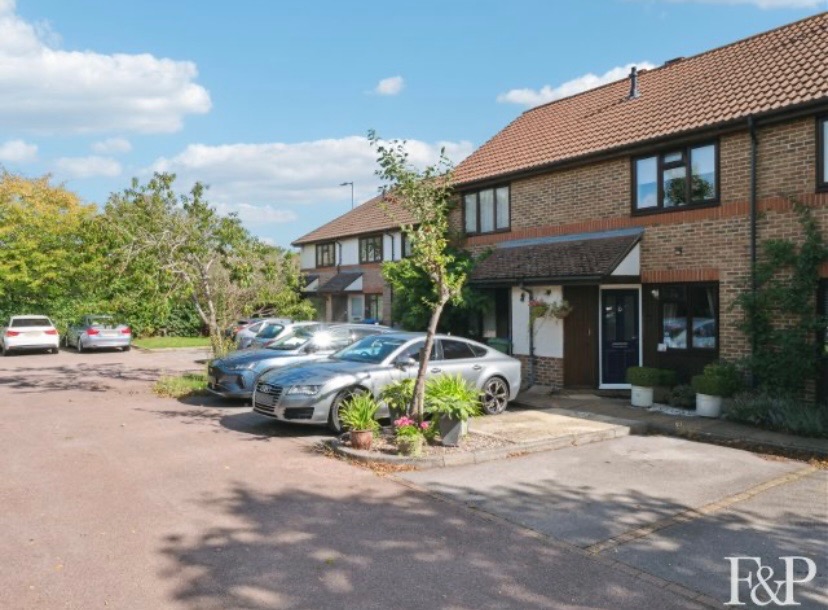 A two bedroom house in quiet cul de sac location with off street parking.