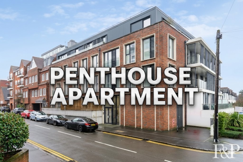 Penthouse living, a short stroll from Waitrose and 18 minute fast rail service to London Marylebone.