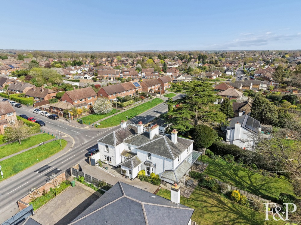 White House, An Exquisite Period Home with Countryside Views in the village of Flackwell Heath.