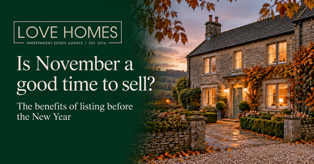 Is it worth listing your home in November? The benefits of an autumn move