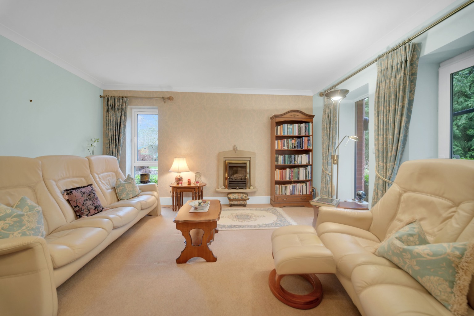 A spacious ground floor luxury apartment with over 1000 sqft of living accommodation. Property image 3