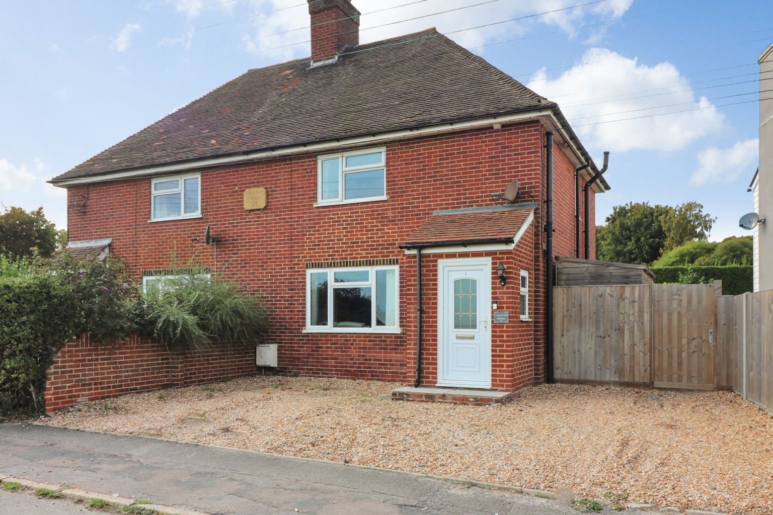 Three bedroom semi-detached