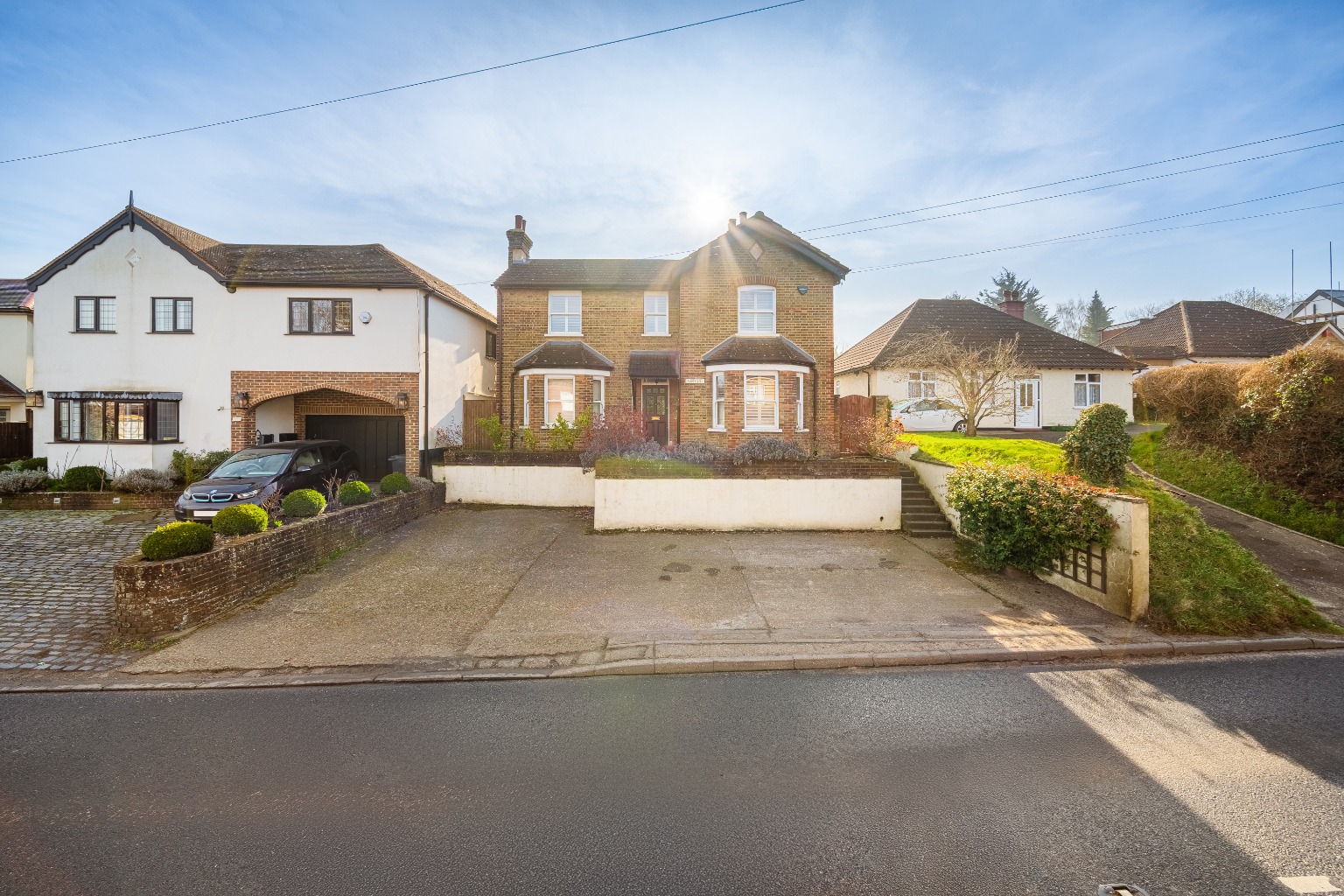 Charming detached period home in Farningham with annex potential, spacious garden and ideal location