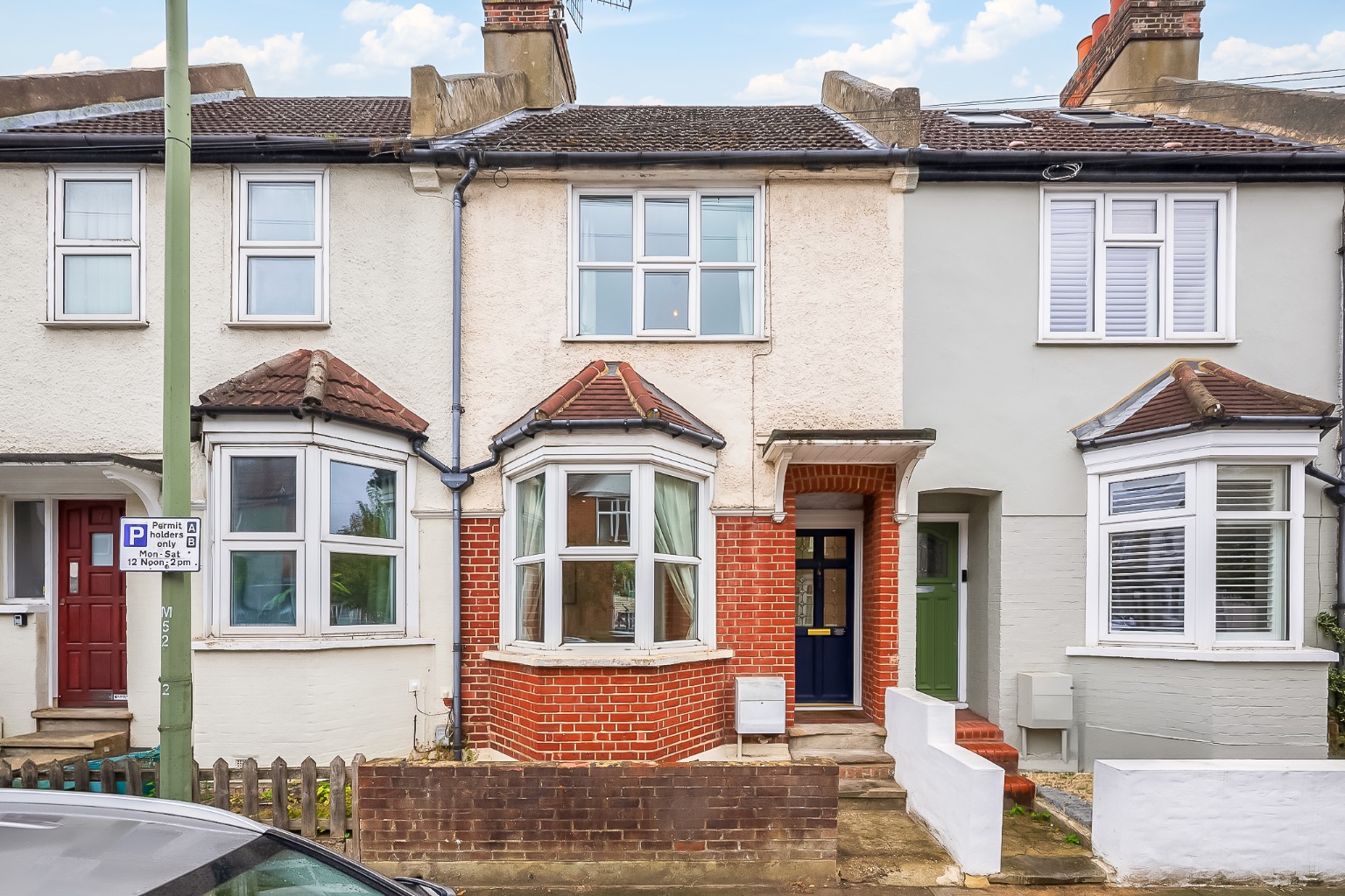 A beautifully presented and  extended two-bedroom period home in Bromley.
