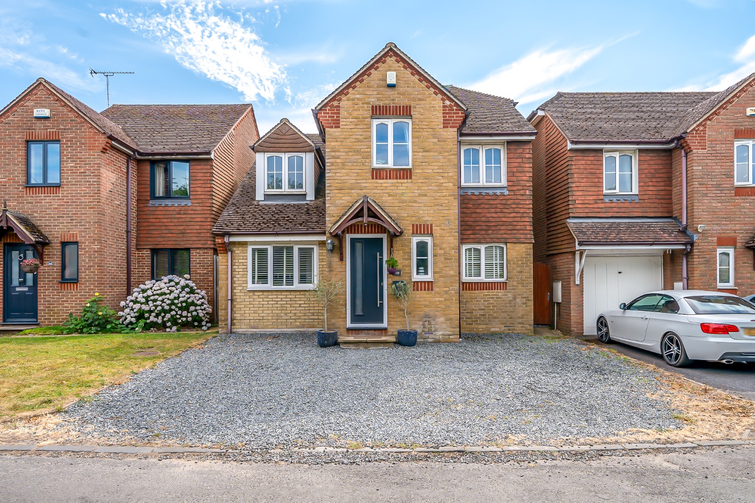 A four/five Bedroom detached home with a South-facing garden and walking distance to Swanley station