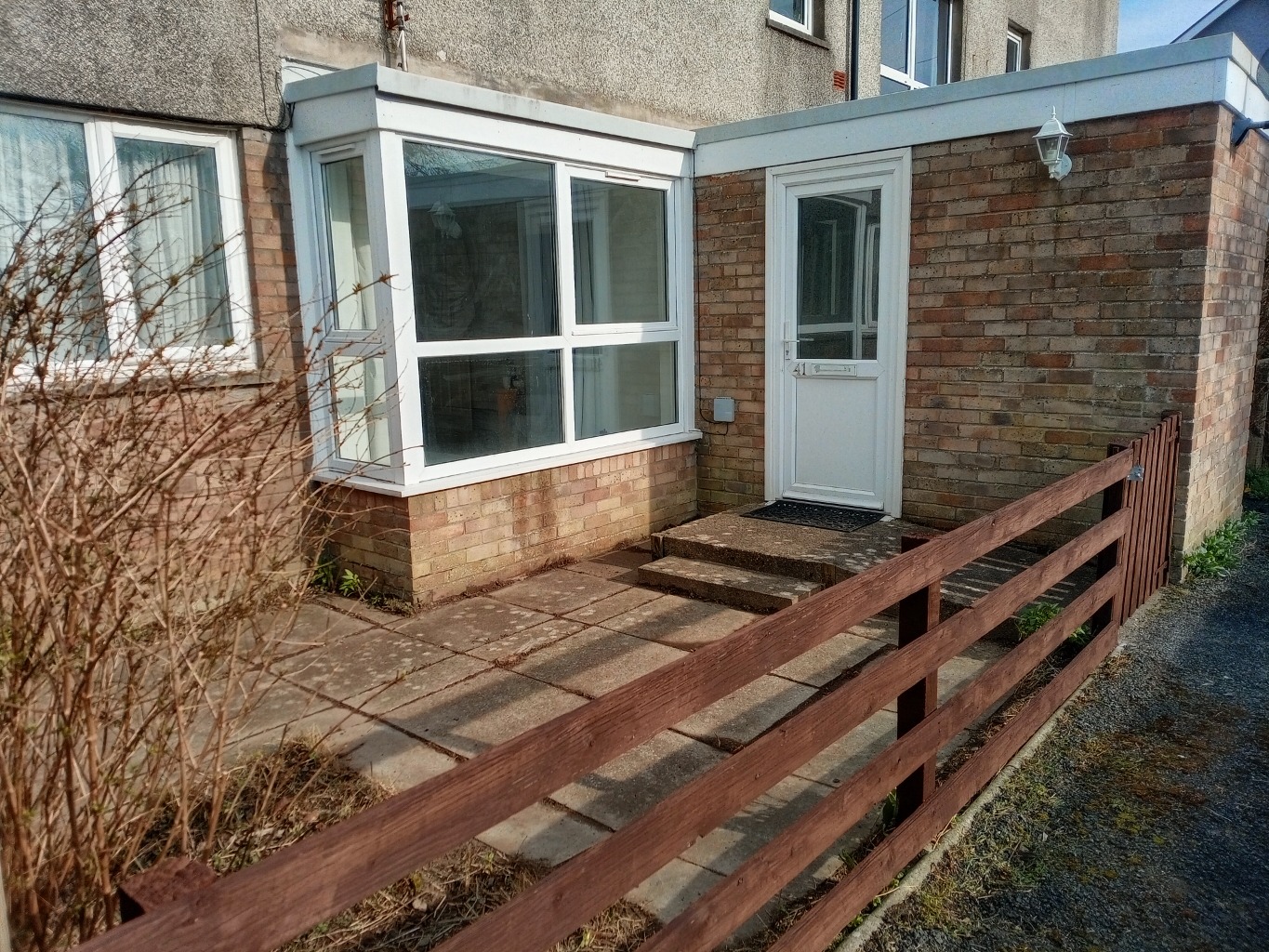 One-Bedroom Flat on Brynrheidol in the Historic Village of Llanbadarn Fawr .