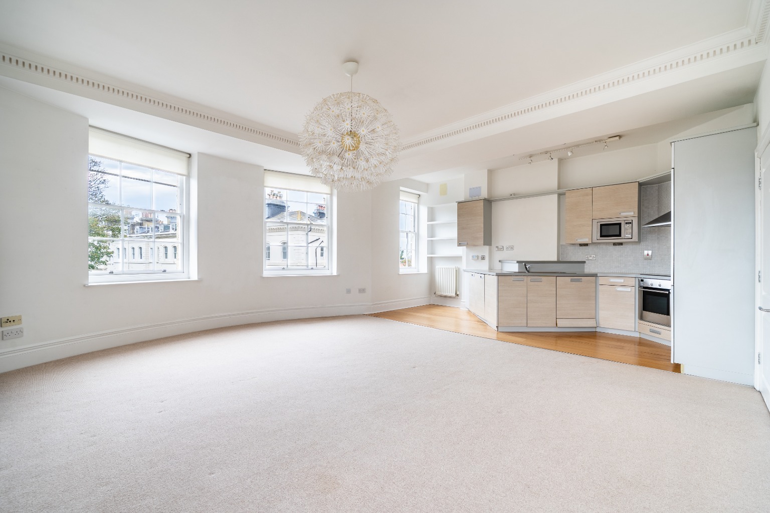 Stunning Two-Bedroom Top Floor Apartment with Parking & Lovely Double Aspect Living Space