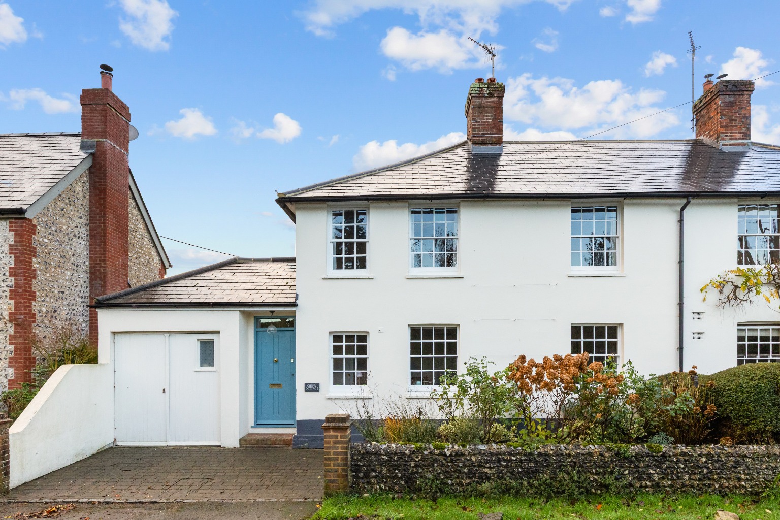 Refurbished Grade II  Listed Georgian Home in a village location.