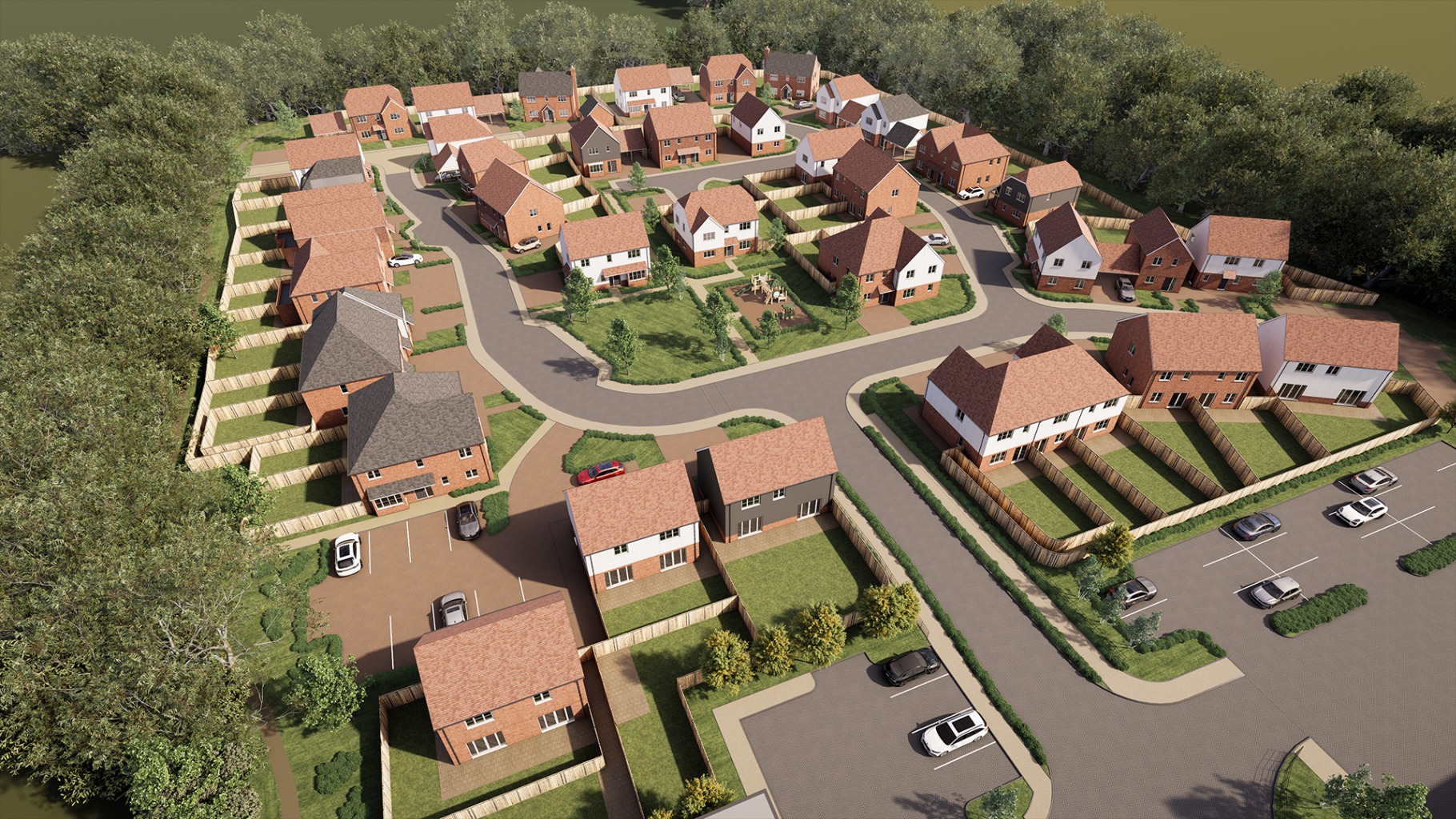 A Brand New Stunning Collection of Two, Three, and Four-bedroom Family Homes in Ringmer, Lewes