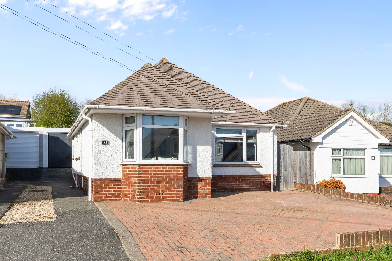 A Superb Detached 2 Bedroom Bungalow with Distant Sea Views in Downside, Shoreham-By-Sea
