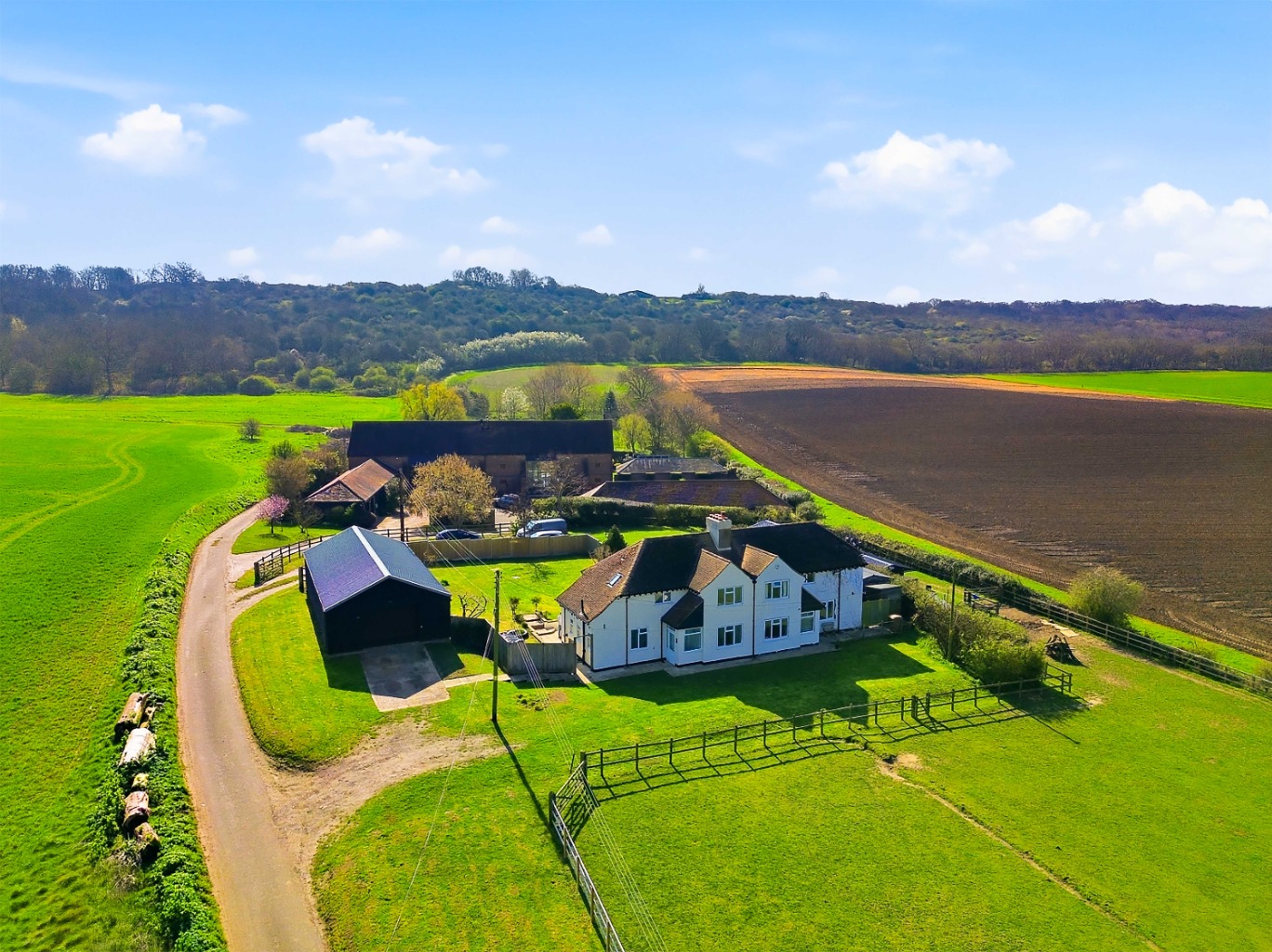 Rural setting just outside Cooling: Refurbished 3-Bed Semi-Detached Home, Guide £500k-£550k