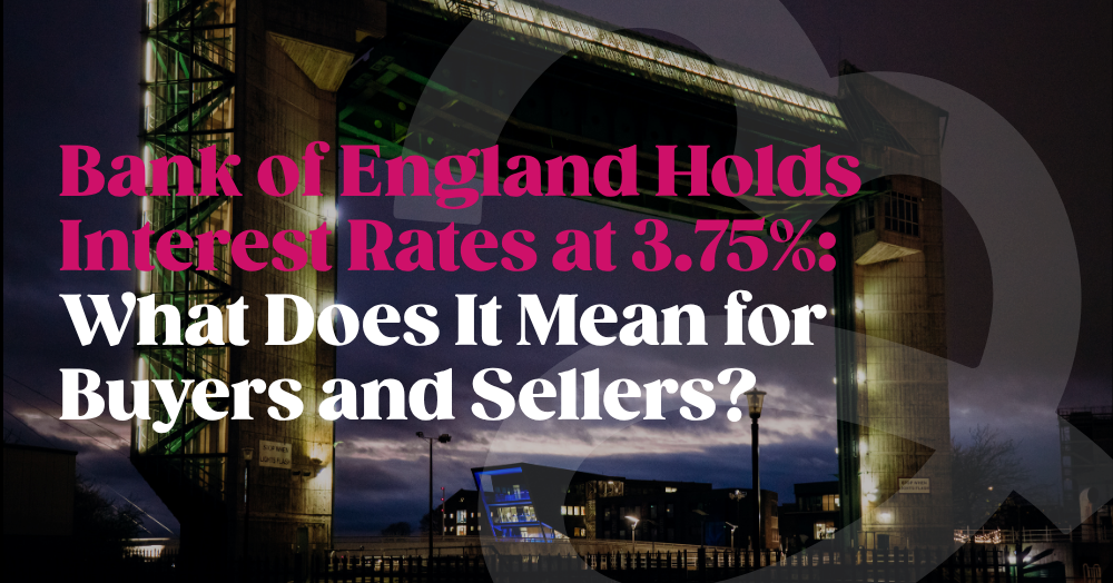 Bank of England Holds Interest Rates at 3.75%