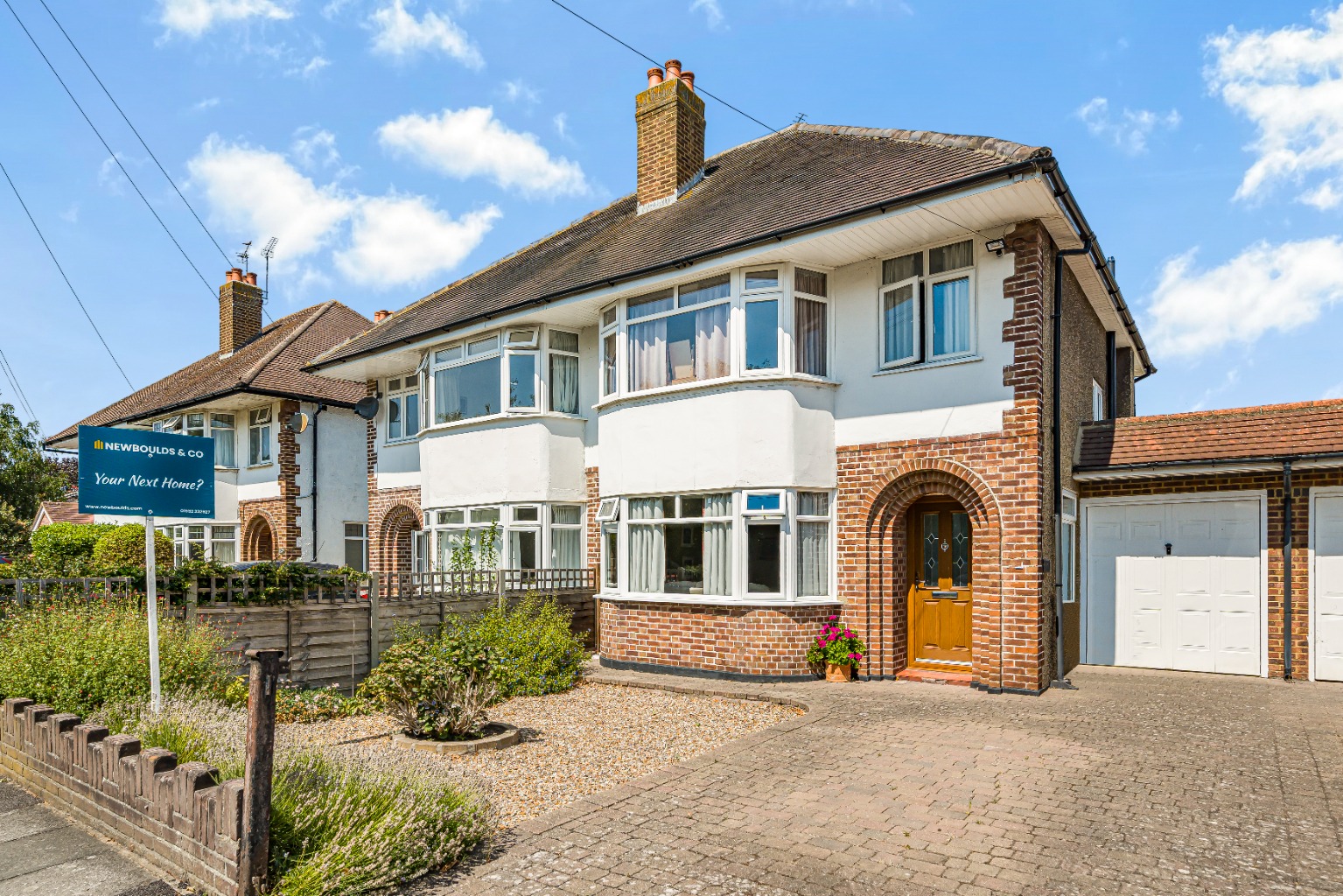 Three-bedroom semi detached family home with excellent scope to extend (stpp) and no onward chain.