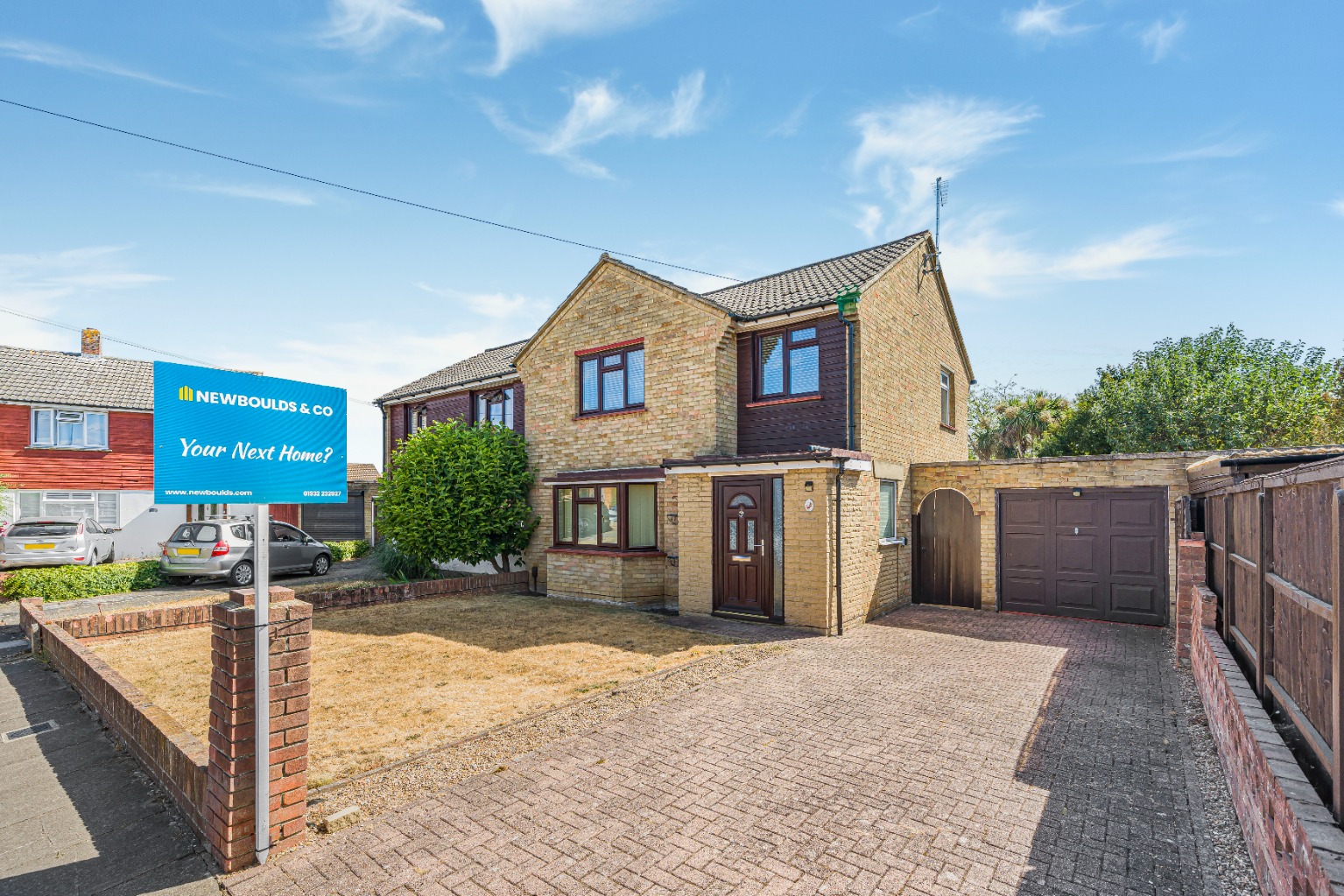 Three Bedroom Semi Detached Shepperton Home with Extension Potential & No Onward Chain