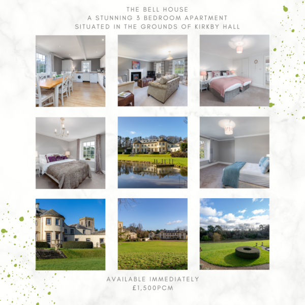 TO LET THE BELL HOUSE, KIRKBY HALL, KIRKBY FLEETHAM £1,500PCM