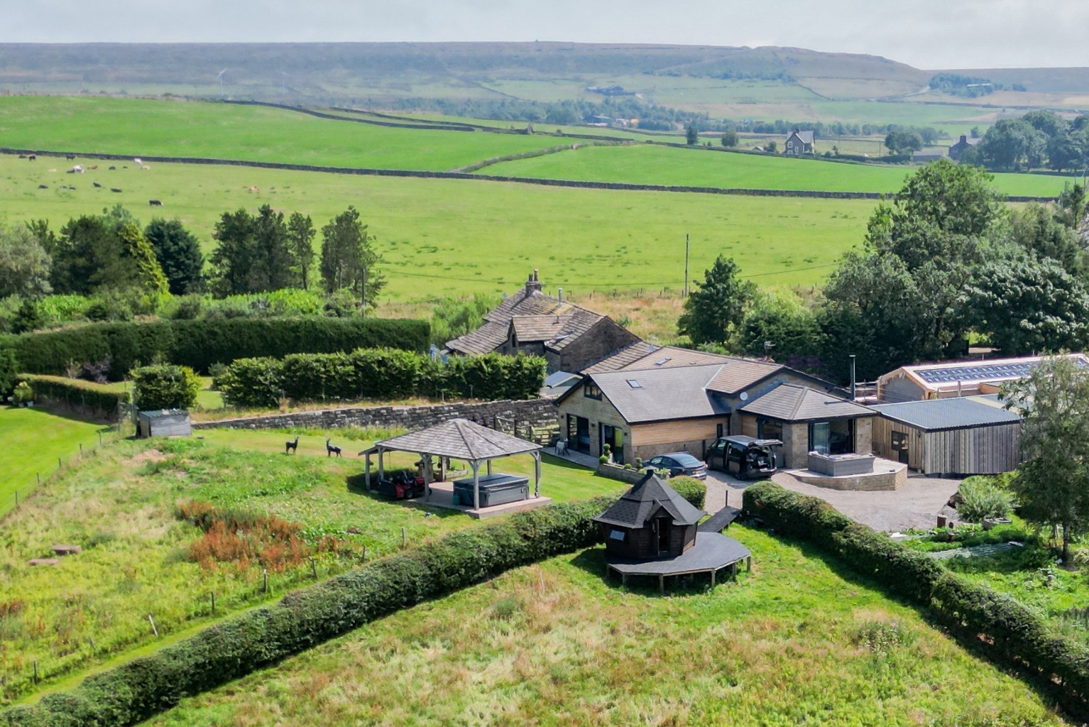 Exceptional 3/4-Bed Detached Set Within  10 Acres With Stunning Countryside Views, Edgworth