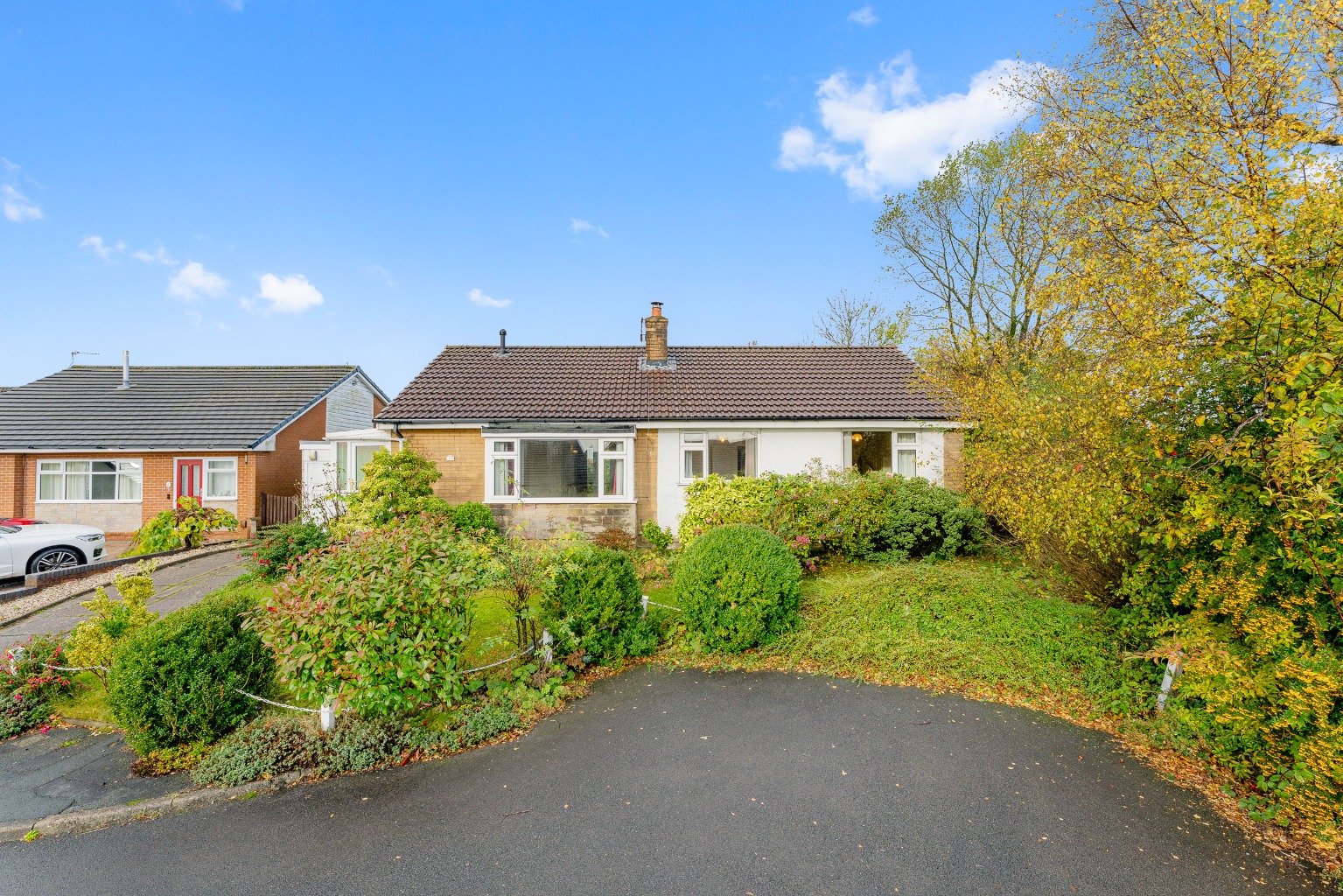 Spacious True Bungalow in Ladybridge with Garage, Driveway, and Private Rear Garden