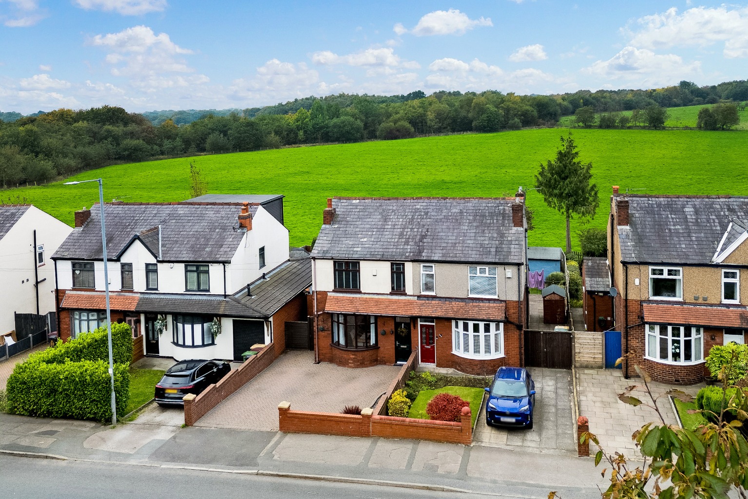 Beautifully Extended Family Home with Field Views on St Helens Road, BL5