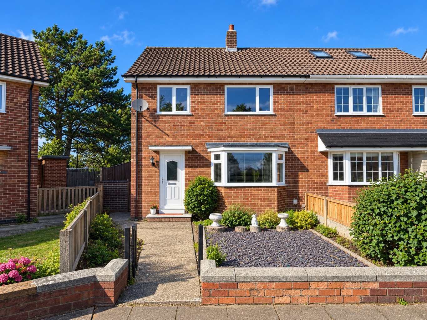 Spacious 3-Bed Semi-Detached Home with Large Garden, Links Avenue