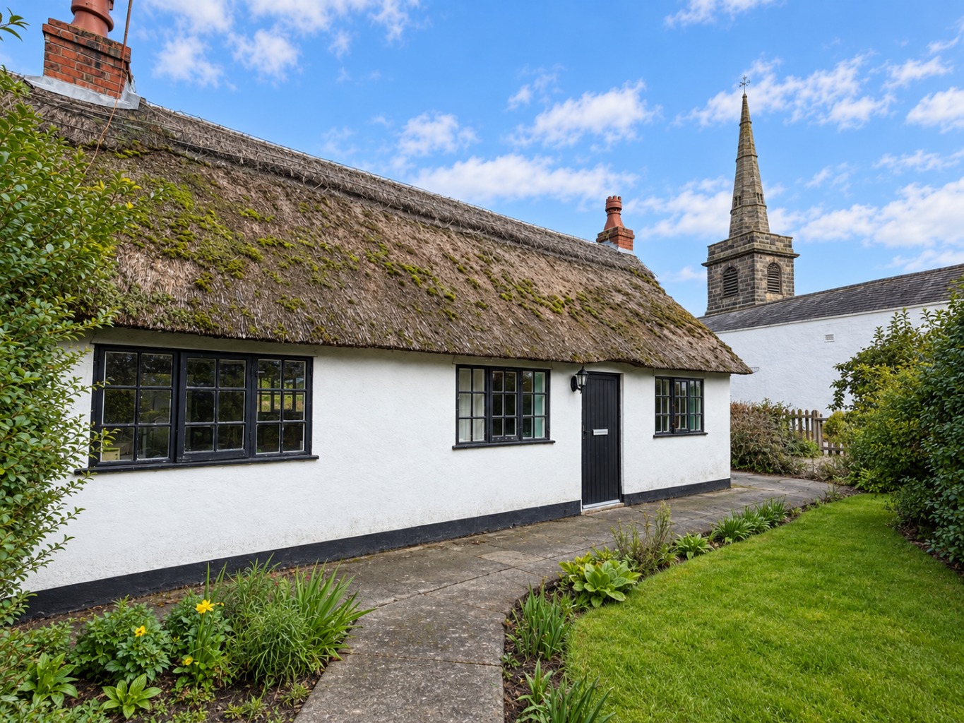 Charming One-Bedroom Thatched Roof Cottage in Southport: Renovation Potential