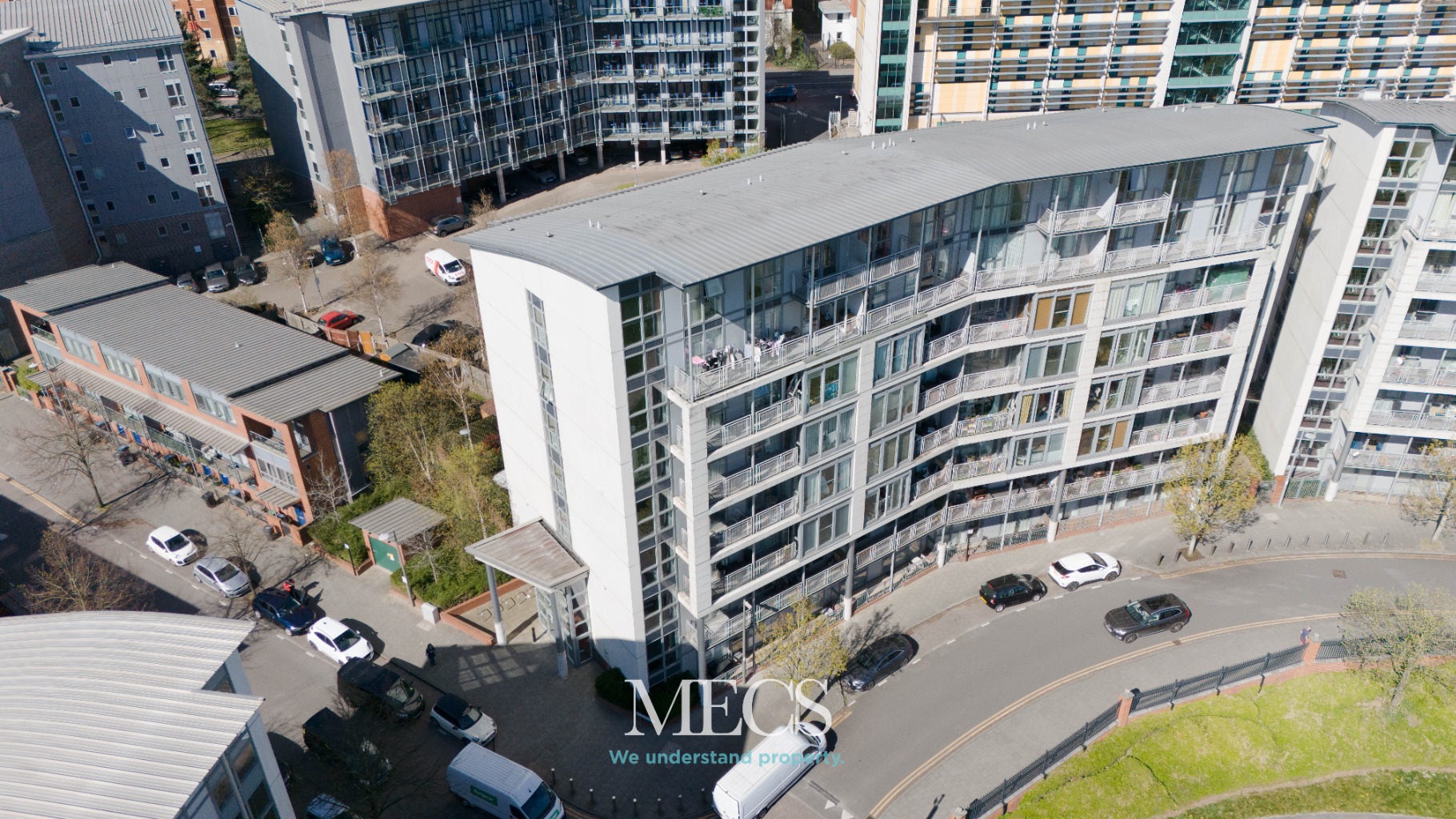 A beautiful spacious apartment with full length windows, good sized balcony and park facing views.