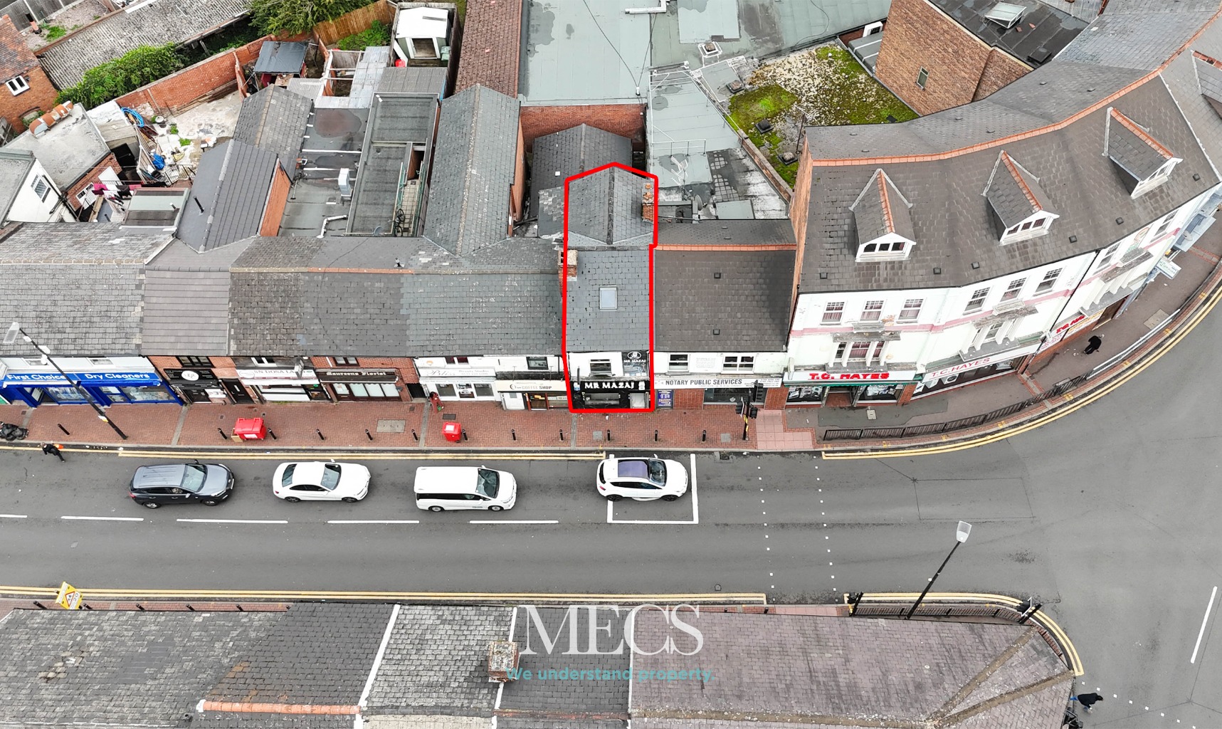 Shop & Two-Bedroom Maisonette - Separate Access - Busy Bearwood Road - Vacant