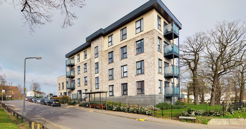 FOR SALE: Modern 2 bed, 2 bath apartment in Loughton with parking & communal terrace!