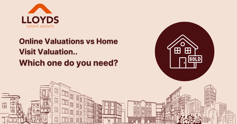 Online valuation vs Home visit valuation
