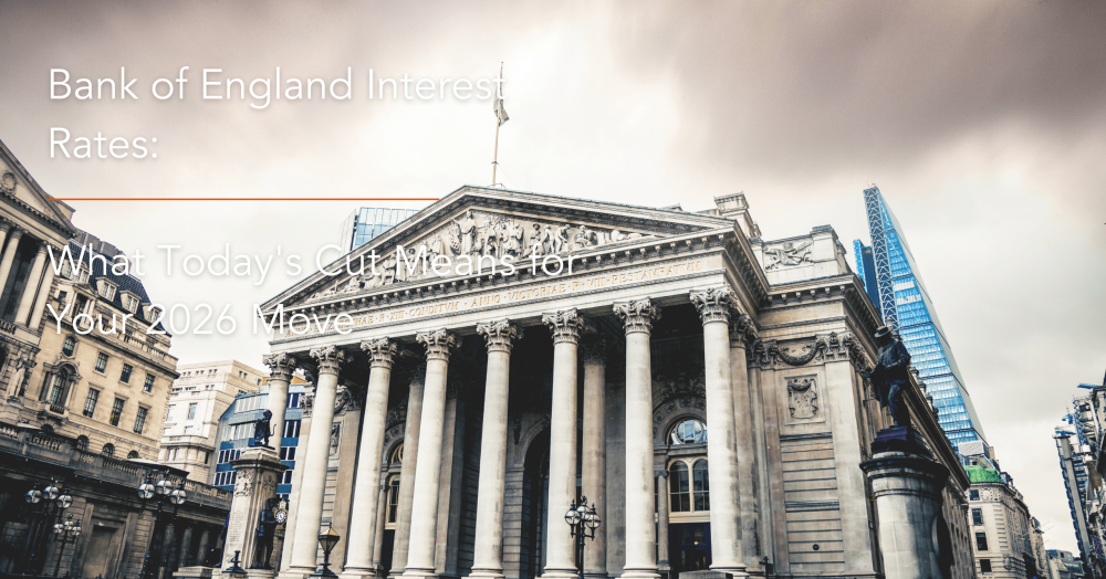 Bank of England Interest Rates: What Today's Cut Means for Your 2026 Move