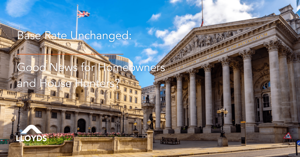 Base Rate Unchanged: Good News for Homeowners and House Hunters?
