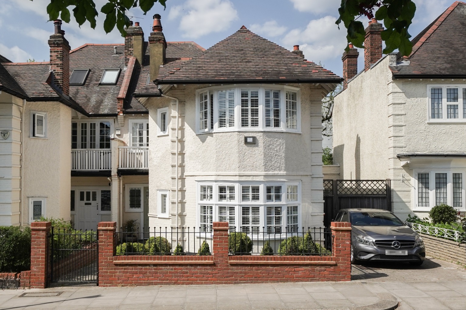 Kate Brookfield presents this wonderful five-bedroom family home in West Hampstead, London.